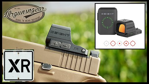 Osight XR Enclosed Red Dot With RMR Footprint & Multi Reticle System 🔴