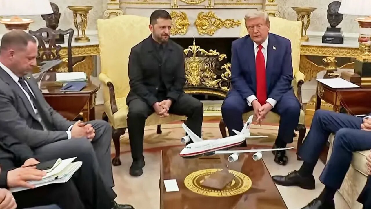 Trump RUNS AWAY from “ceasefire” as stunned staff looks on