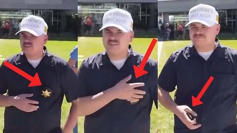 Busted! Man impersonating law enforcement on the scene of Charlie Kirk shooting!