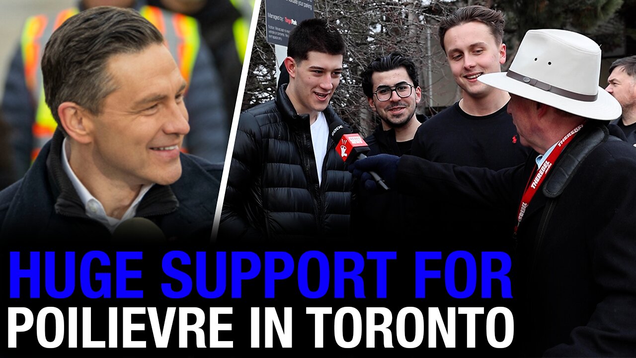 Thousands of Poilievre supporters show up for rally as crucial election looms