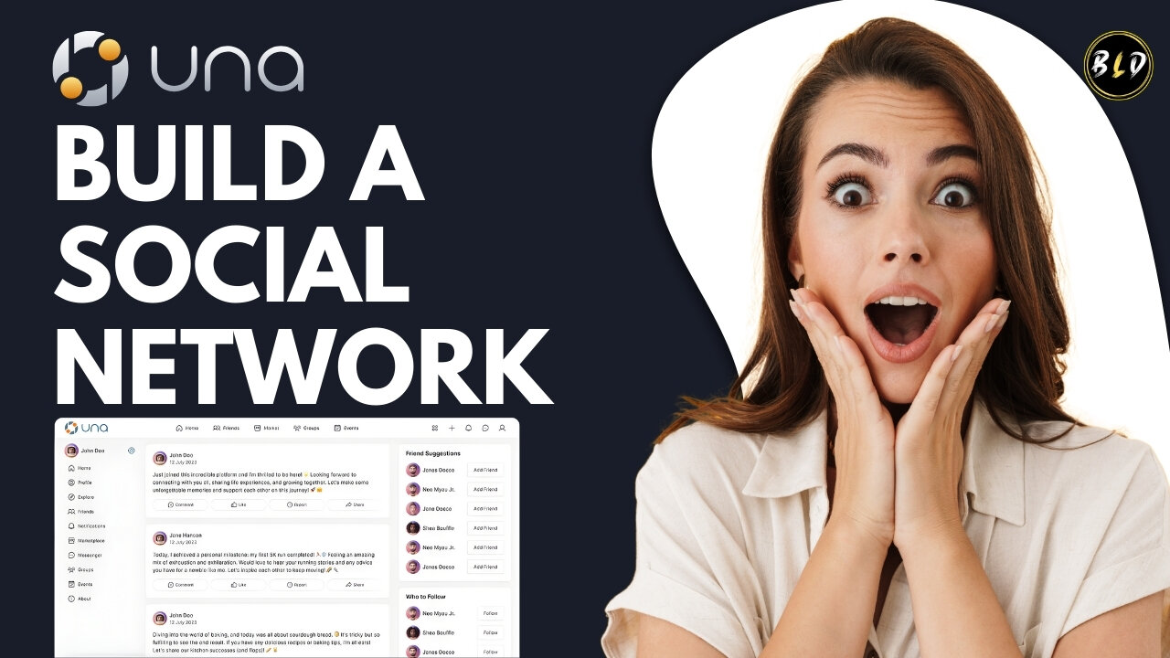 Build Your Own Social Network with UNA CMS | UNA CMS Lifetime Deal