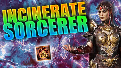 🔴 Incinerate Sorcerer Endgame Torment 2 | Season 8 Diablo 4