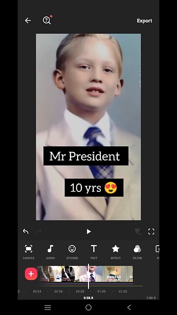 Donald J. Trump: From Age 78 Back to 4 ,A Powerful Life in Reverse