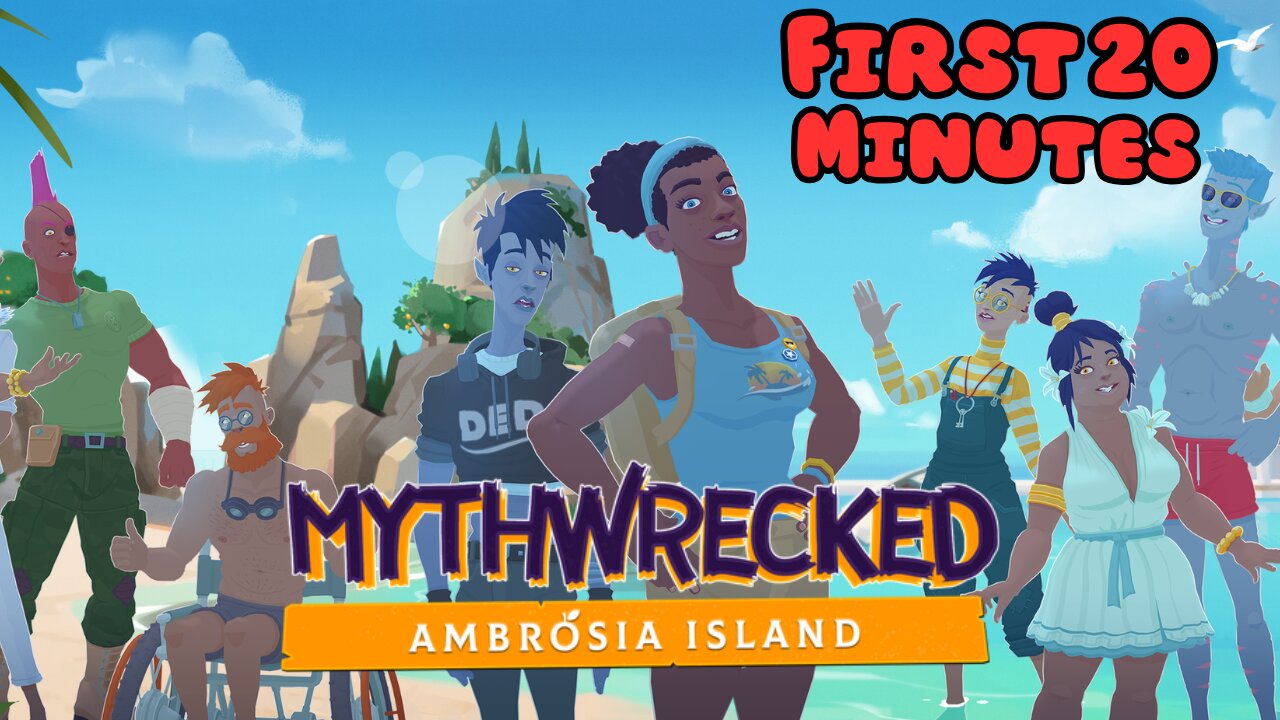 MYTHWRECKED: AMBROSIA ISLAND - FIRST 20 MINUTES (No Commentary Gameplay)