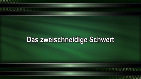 Das zweischneidige Schwert