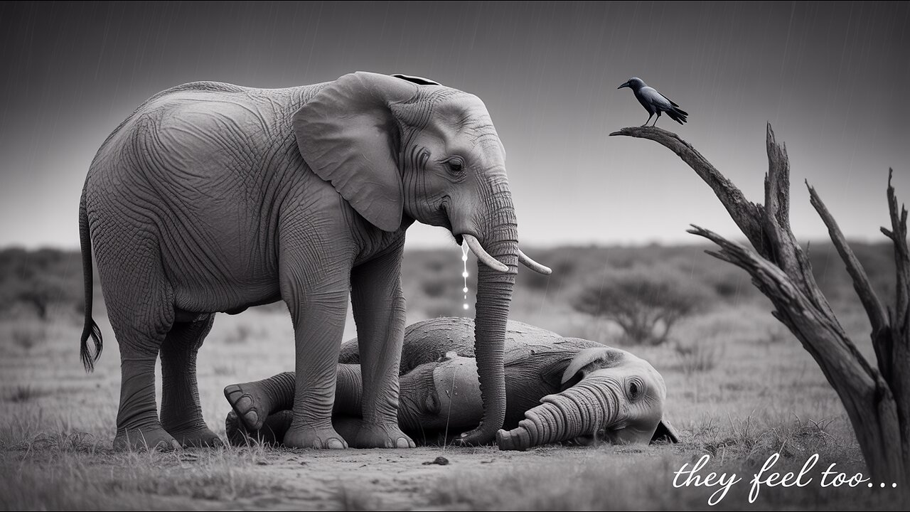 When Animals Cry: Real Grief in the Wild 😢