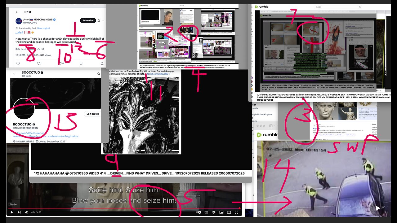 1@1325 video 417 netanyau poodle chain holder of muppet star pontius pilate donald trump- go snort trump a global prat. released 130209072025 HAHAHAHAHAHA