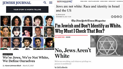 Ben Shapiro deflects and bounces around the "Are Jews White?" Question ✡ 