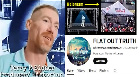 Charlie Kirk "Hologram Theory" By "Flat Out Truth" Exposed!