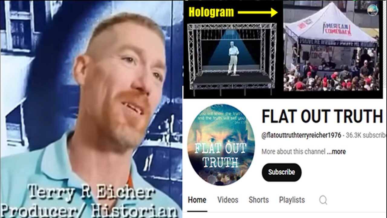Charlie Kirk "Hologram Theory" By "Flat Out Truth" Exposed!