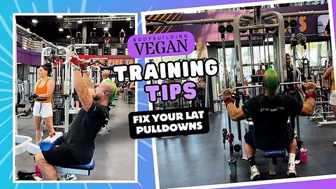 How to Fix Your Lat Pulldowns - Stop Training Rear Delts