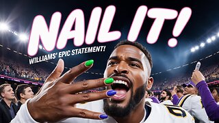 Bears QB's Painted Nails Shock the NFL!