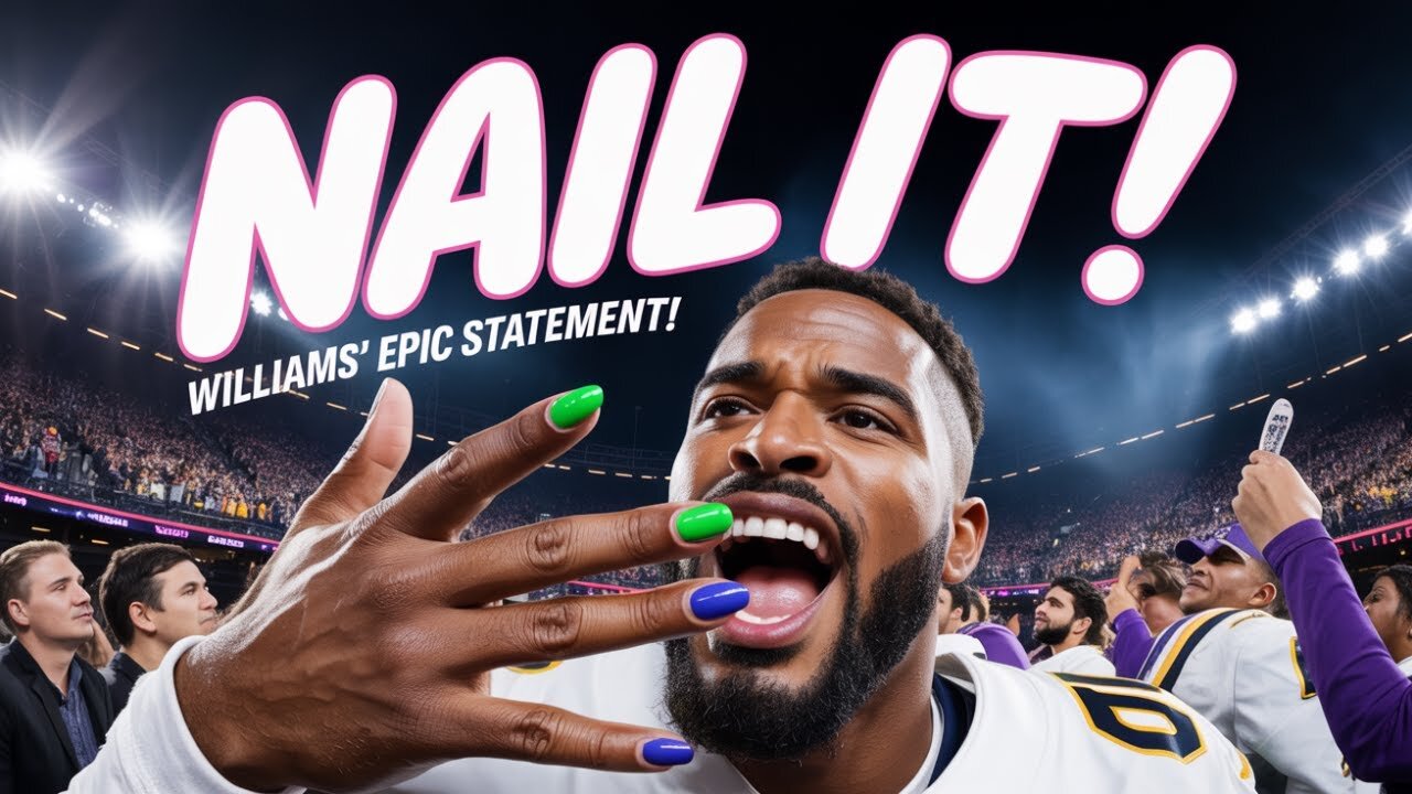 Bears QB's Painted Nails Shock the NFL!