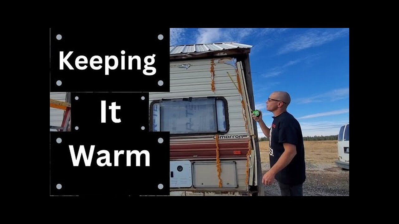 Enclosing the Camper With Insulation Part 2