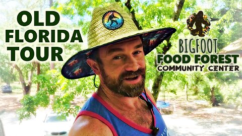 FULL Tour of MAGICAL Old Florida "Bigfoot Food Forest" | Project Trailer