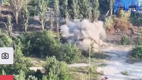 Russian biker goes BOOM