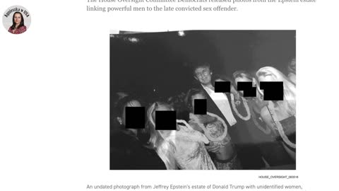 Zamazane twarze... z kim sfotografował się Donald Trump? Epstein i Clinton Global Initiative.