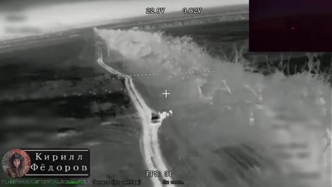 🎯🛸 Ukraine Russia War | Russian Fiber-Optic Drone Hits Ukrainian Soldiers by Pickup Truck | RCF