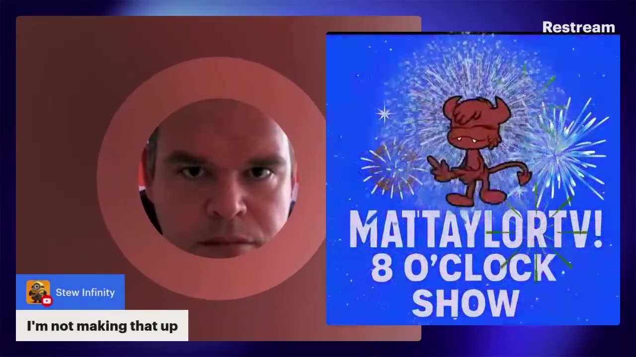 MattTaylorTV! 8 O'Clock Show - Monday 01 September 2025.