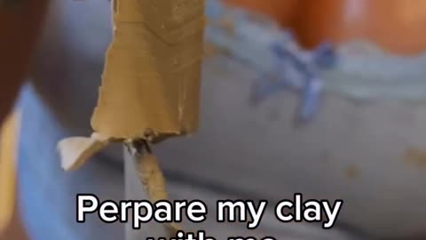 pottery queen joe Pottery girl #clayart #usa #curls #artist #diy #prettygirl #viralgirl #claygirl