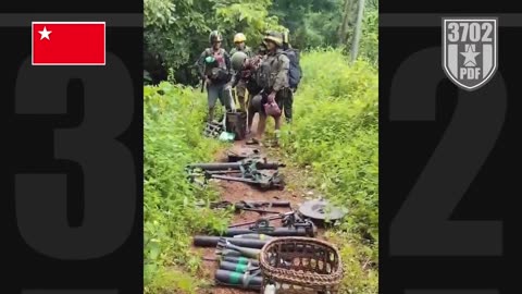 ⚔️🔥 Myanmar War | PDF and KNLA Attack 590th Infantry Battalion in Kyuakgyi | RCF
