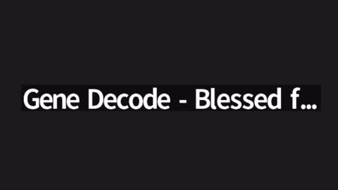 Gene Decode Situation Update pt. 1 (Solar Warden)
			