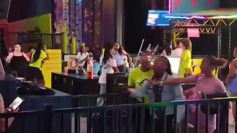 FOUR FACE CHARGES AFTER MASSIVE BRAWL AT MERRILLVILLE TRAMPOLINE PARK