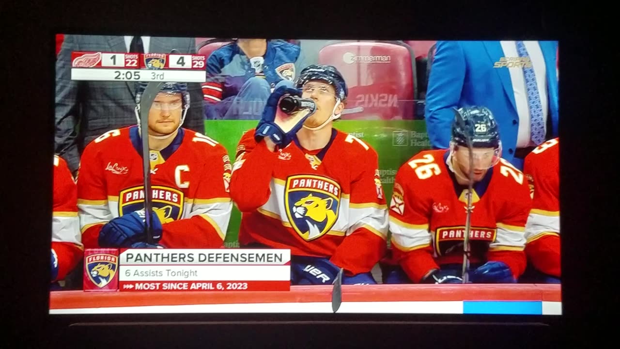 DET vs FLA - Panthers Win 4-1