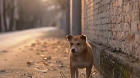 🐶🎄❤️ A Street Dog Got Food on Christmas… What Happened Next Melted Me 😭🍗