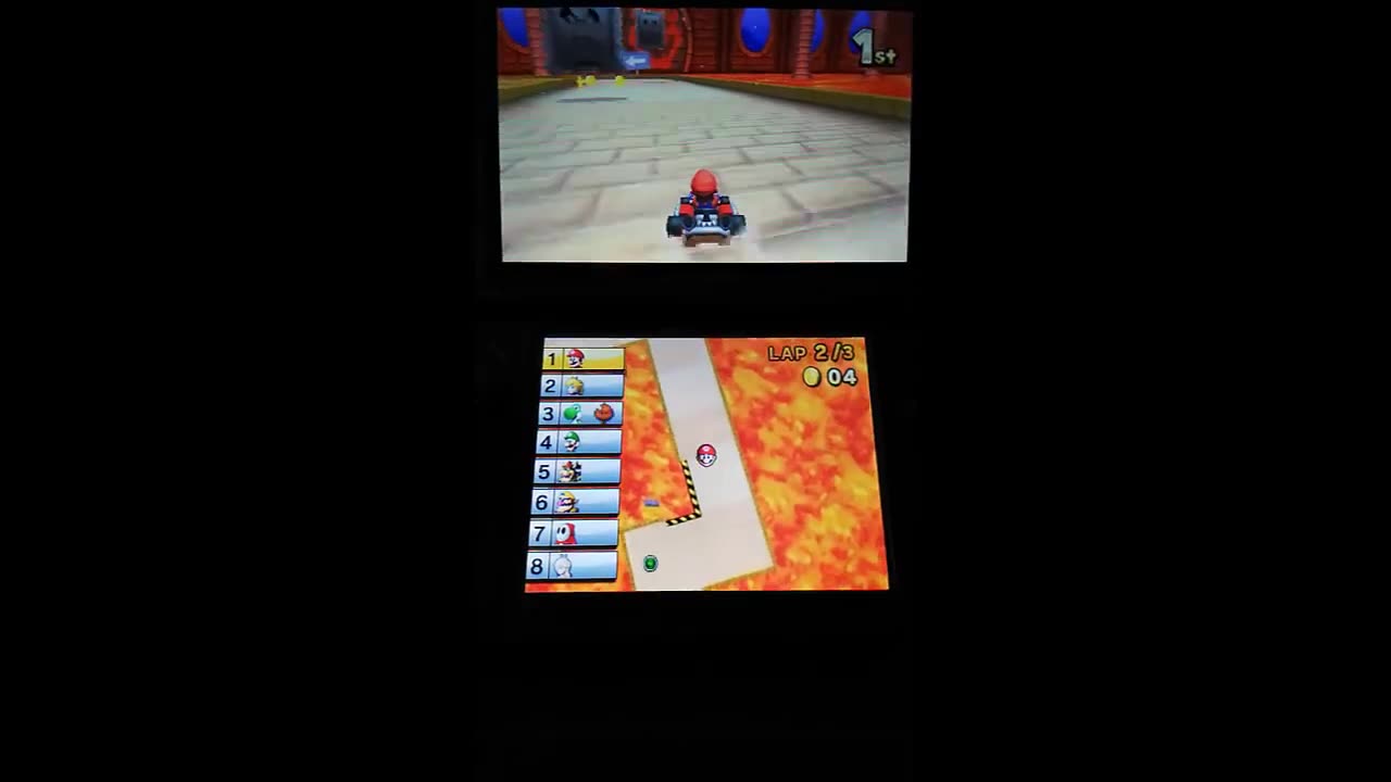 Mario Kart 7 Mario 50cc, Shell Cup
