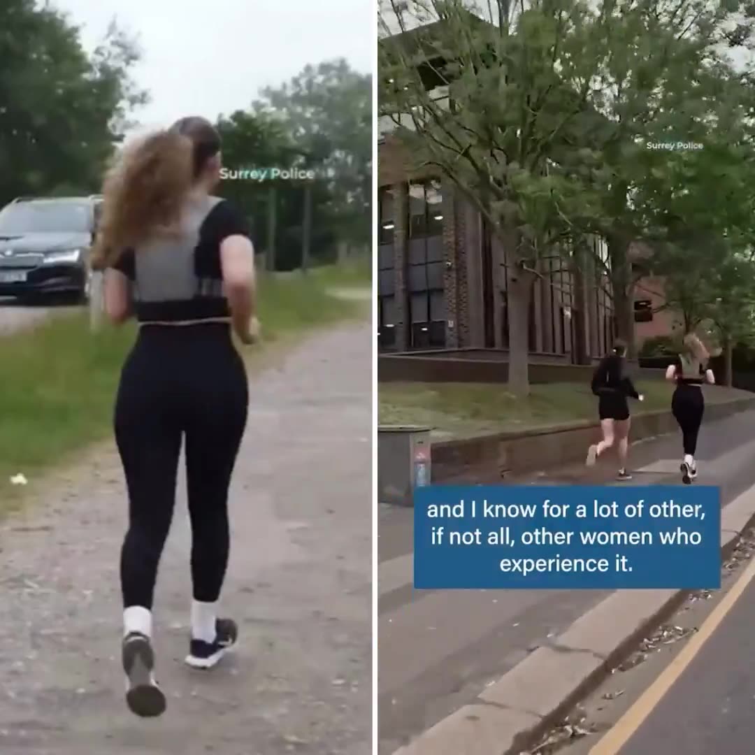 UK is sending undercover voluptuous women joggers to arrest men for the crime of cat-calling