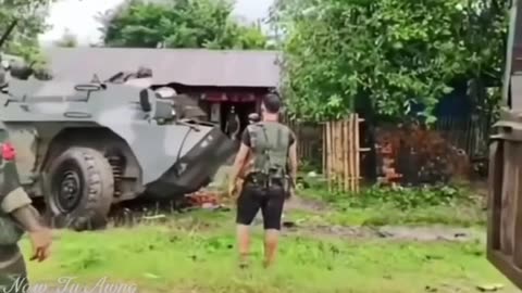 🚜🔥 Myanmar War | Kachin Independence Army Captures IFV Stuck in Mud | RCF