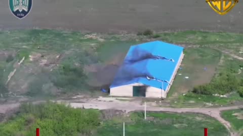 Ukrainian Fiber-Optic Drones Make Their Way Inside Russian Hanger
