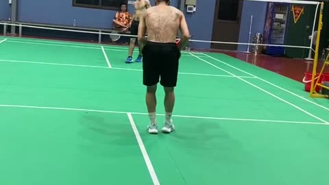 Vietnam Badminton Vibes: Intense Game Play