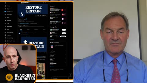 We're at a critical point Restore Britain movement