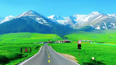 The Meaning of Travel Lies in Yearning | Scenic Road Trip Through the Mountains