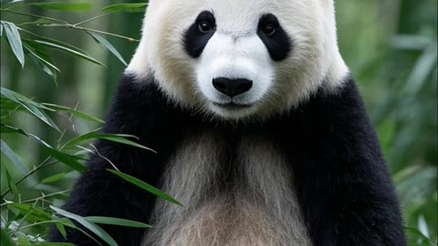 Pandas and bamboo