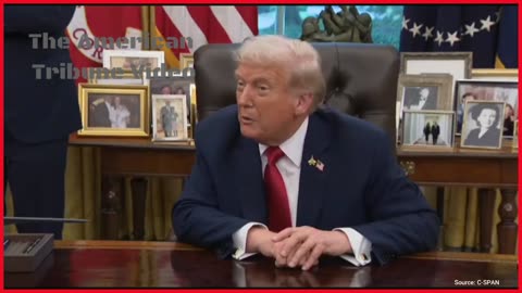 Entire Oval Office Bursts into Laughter after Woke Reporter Mentions Jasmine Crockett