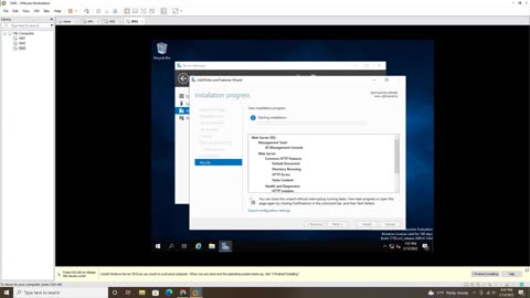 Demo on How to install the Web server in VM ware Workstation | Ekascloud | English