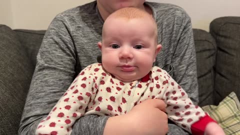Baby Kayla's Adorable Reaction to Big Brother's Hug – Day 85 Update! 🥰👶💙