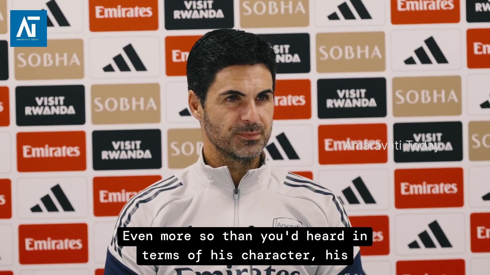 Arteta on Arsenal Injuries & Eze Debut Before Liverpool Clash | Amaravati Today