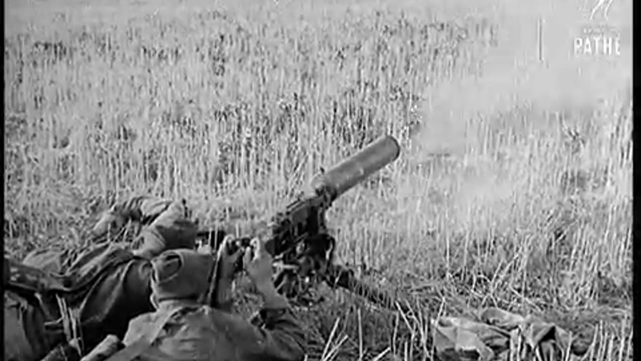 Italian Army Practices Attack (1937)