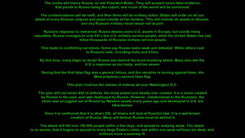 Video 01 EVENT 1 - April 18, 2022 - NYC FALSE FLAG BOMBING