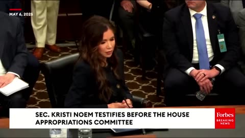 'Just Simply Isn't True': Kristi Noem Lashes Out At Democratic 'Narrative' Being Used To Attack DHS