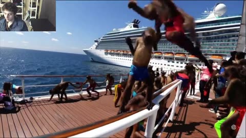 Outtake #1,096 Of Over 5 Monkeys Roam Around A Cruise Ship Fake Funny Parody Video