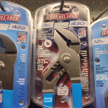 New Made in the USA Channellock Packaging