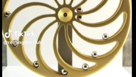 Leonardo Da Vinci perpetual motion by the Golden Ratio 16th Century