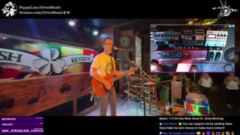 JANUARY 7 2026 LIVE AT IRISH KEVIN'S BAR PART 1