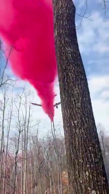 Absolutely MASSIVE tanker planes combat wildfires in Western NC