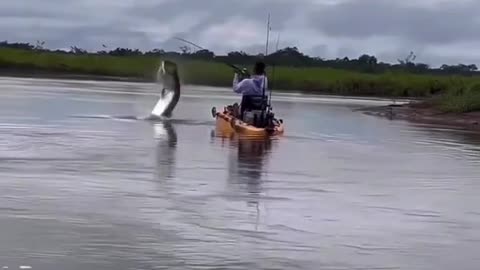 Monster catch by fisherman 😮!! Unbelievable hook fishing!